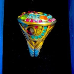 Heidi Daus Crystal “Through The Looking Glass “ Limited Edition Ring